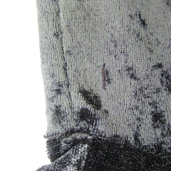 Rare Vintage Lip Service Crushed Velvet Mermaid Fishtail Morticia Skirt Black Sm - Picture 12 of 12